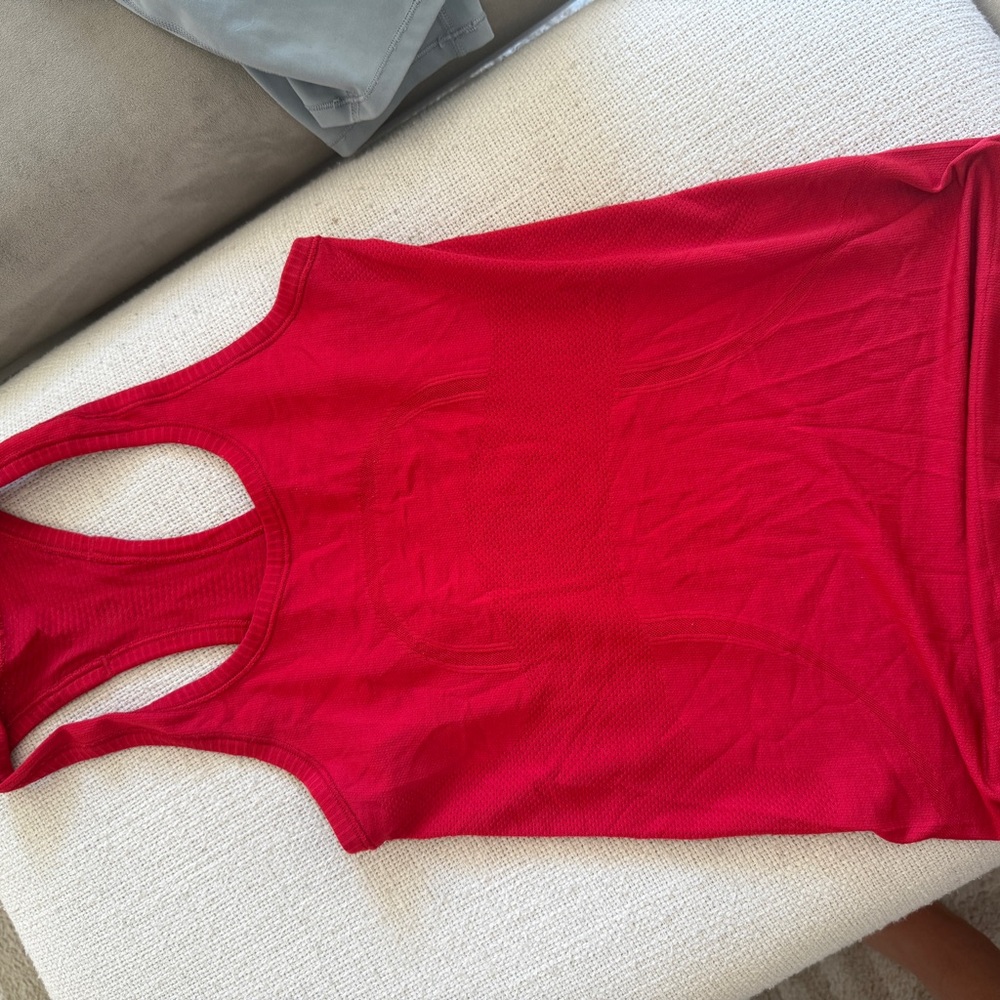 Lulu Lemon Red Racerback Women's Top